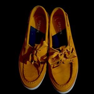 Sperry’s Women’s Sailor Boat Leather Sneakers sz 7